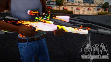 Galaxy Sniper for GTA San Andreas