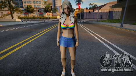 Girl in a swimsuit 9 for GTA San Andreas