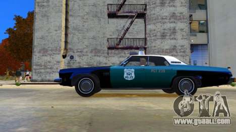 Oldsmobile Delts 88 1973 Old NYPD for GTA 4