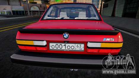 BMW M5 E28 [DeVil] for GTA San Andreas
