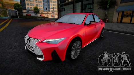 Lexus IS-F sport 2022 for GTA San Andreas