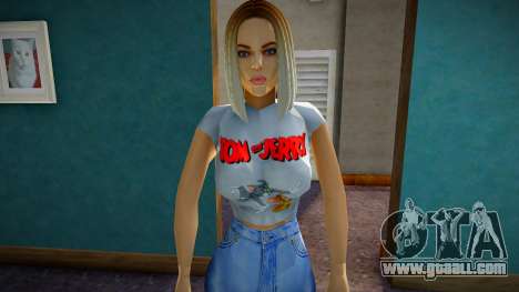 Girl in casual clothes 1 for GTA San Andreas