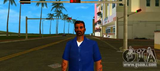 Tommy in blue shirt for GTA Vice City
