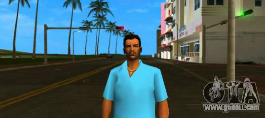Tommy Camicia Azzurra for GTA Vice City