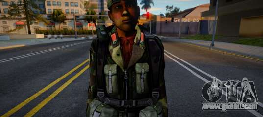 Military PLA from Battlefield 2 v4 for GTA San Andreas