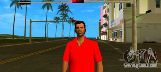 Tommy Camicia Rossa for GTA Vice City