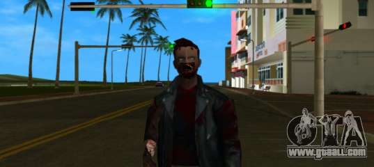 Claude Zombie for GTA Vice City