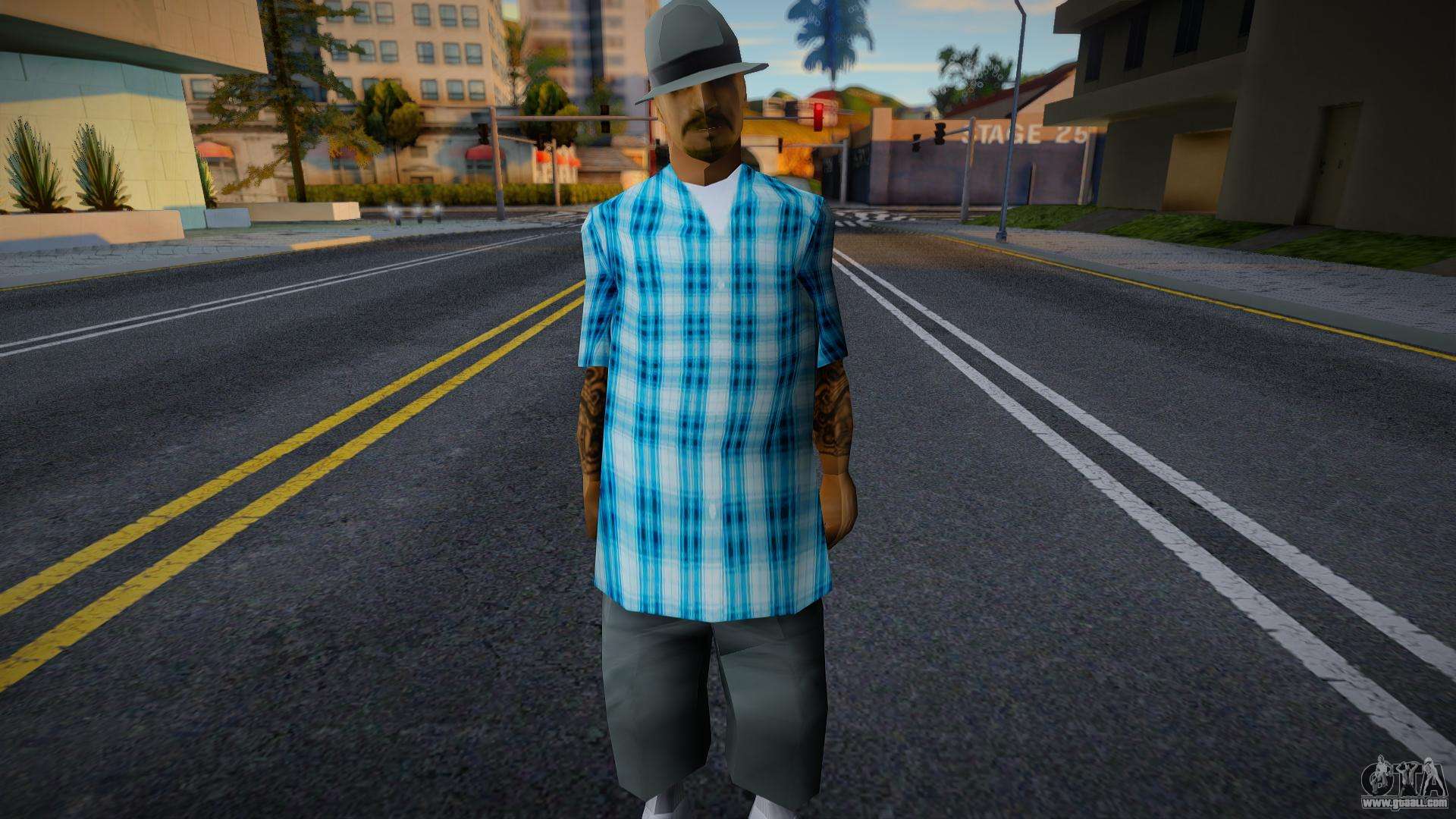 New Rifa Gang Skin v1 for GTA San Andreas