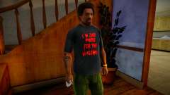 Im Just Here For The Violence Shirt Mod
