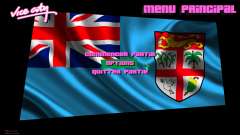 Fiji Flag Menu Background for GTA Vice City