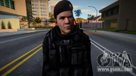 Soldier from BOPE - PMSC for GTA San Andreas