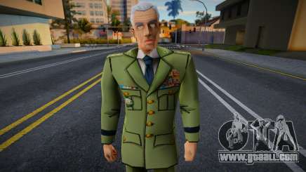 General Carrington From XIII for GTA San Andreas