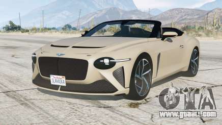 Bentley Mulliner Bacalar 2021〡add-on for GTA 5