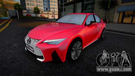 Lexus IS-F sport 2022 for GTA San Andreas