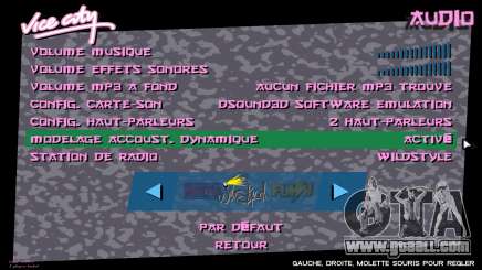 Ninja font for GTA Vice City