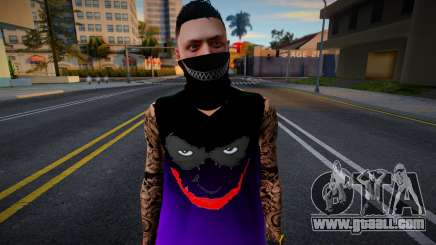 Pruple Skin v3 for GTA San Andreas