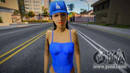 Girl Gangsta v2 for GTA San Andreas