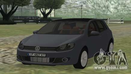 Volkswagen Golf VI 2009 for GTA San Andreas