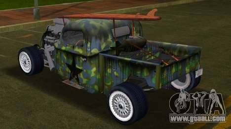 1936 Ford Pickup Ratrod (Army) for GTA Vice City