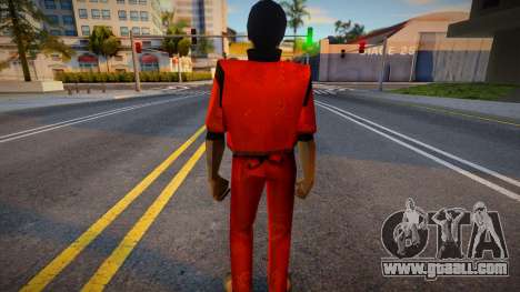 Michael Jackson v2 for GTA San Andreas