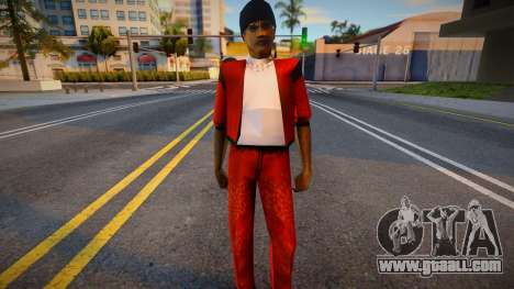 Michael Jackson v2 for GTA San Andreas