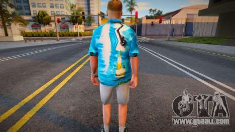 Skin 134 (White Male, Abstract) for GTA San Andreas
