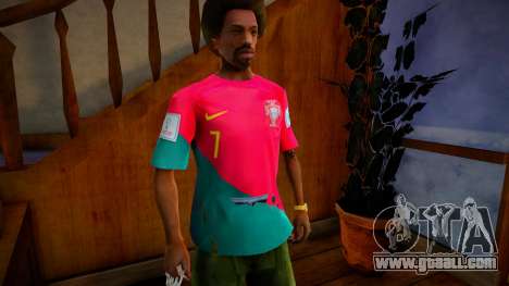 Jersey Local Portugal 2022 for GTA San Andreas