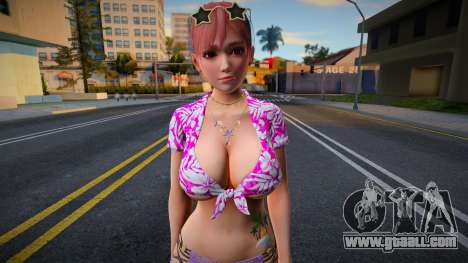 Honoka Loco Moco Vacation for GTA San Andreas