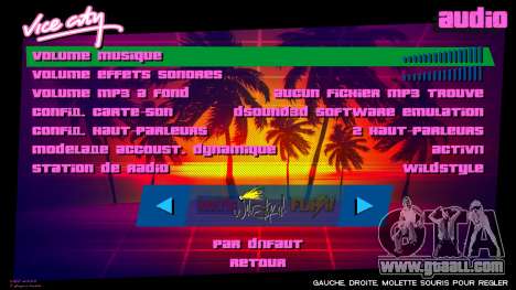 Hotline Miami Menu HD v17 for GTA Vice City