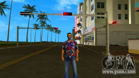 Tommy in a vintage v4 shirt for GTA Vice City