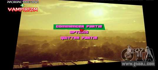 Radioactive Menu for GTA Vice City