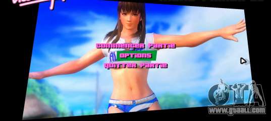 Hitomi Menu mod for GTA Vice City