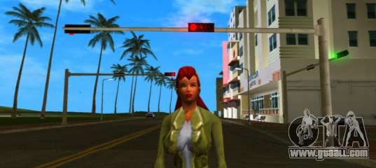 Girl player model for GTA Vice City