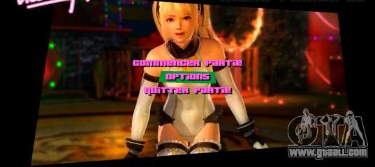 Marie Rose DOA Menu for GTA Vice City