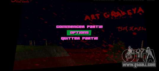 Bloody background for GTA Vice City