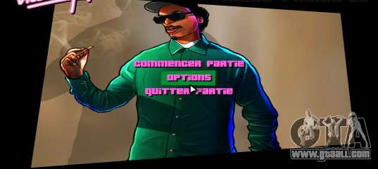 Ryder Menu from GTA San Andreas for GTA Vice City