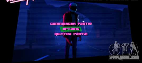 Hotline Miami Menu HD v19 for GTA Vice City