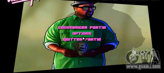 Big Smoke Menu from GTA San Andreas for GTA Vice City