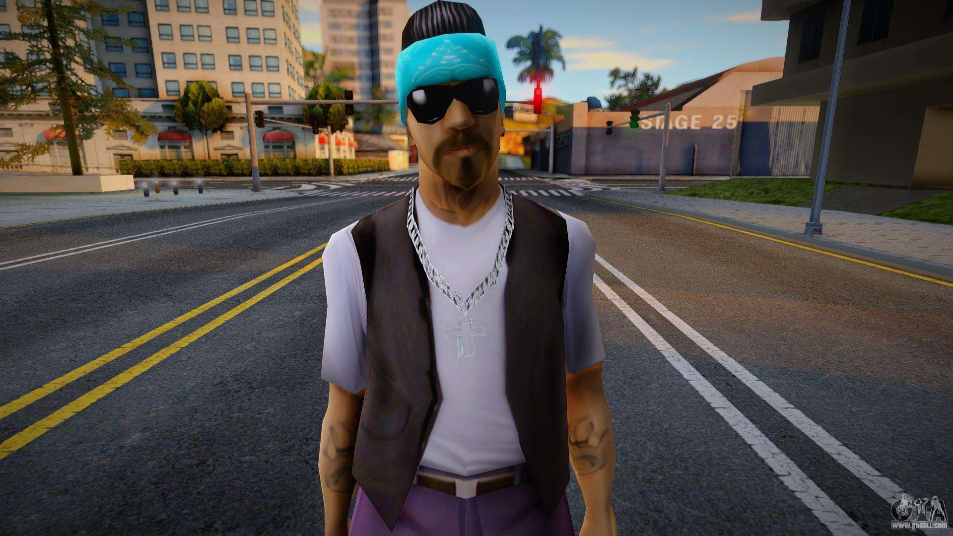 GTA San Andreas San Fierro Rifa Tags Restored For Mobile Mod