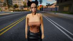 Girl in casual clothes 2 for GTA San Andreas