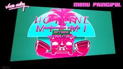 Hotline Miami Menu HD v18 for GTA Vice City