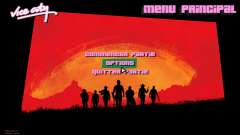 Red Dead Redemption 2 Menu for GTA Vice City