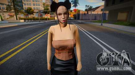 Girl in casual clothes 2 for GTA San Andreas