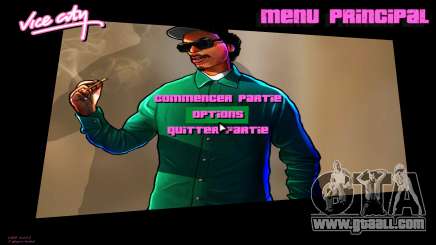 Ryder Menu from GTA San Andreas for GTA Vice City