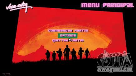 Red Dead Redemption 2 Menu for GTA Vice City