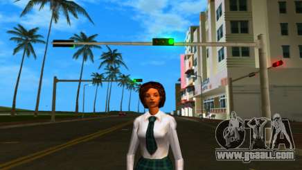 Girl Wearing Smart Outfit for GTA Vice City