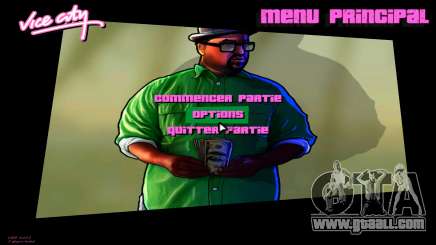 Big Smoke Menu from GTA San Andreas for GTA Vice City