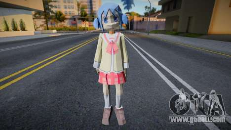 Mio Naganohara from Nichijou (Low-poly version) for GTA San Andreas