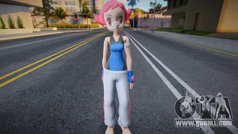 Maylene from Pokemon DP for GTA San Andreas