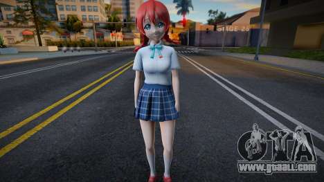 Emma from Love Live v1 for GTA San Andreas